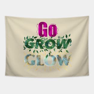 Go Grow Glow Tapestry