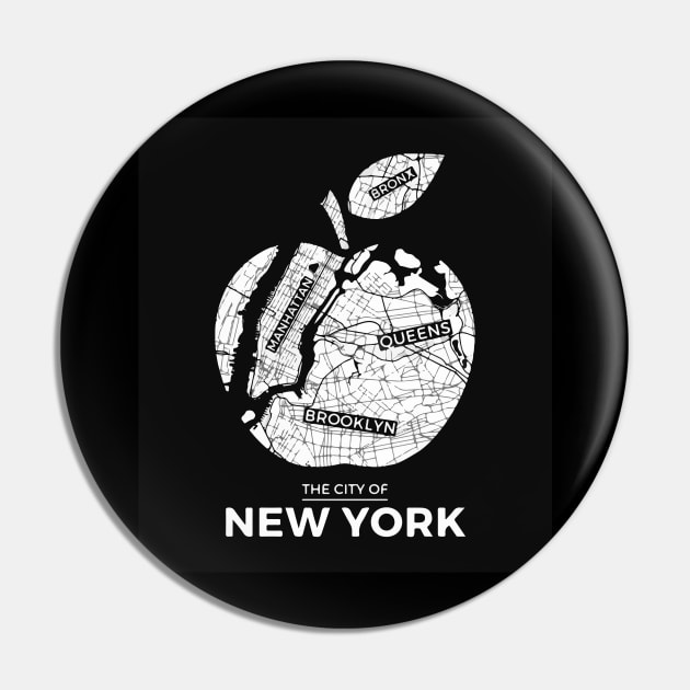 New York City Big Apple Pin by AlexPDJ