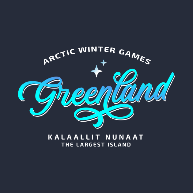 Greenland arctic winter games - largest island by artlogotip