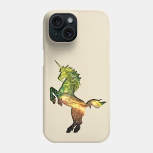 Forest Path Unicorn Silhouette Phone Case