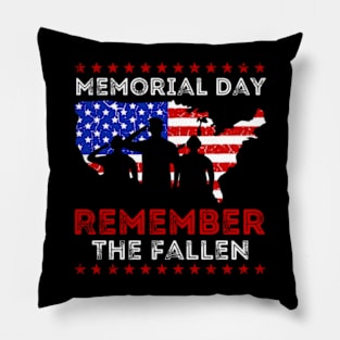 Memorial Day Remember The Fallen Pillow