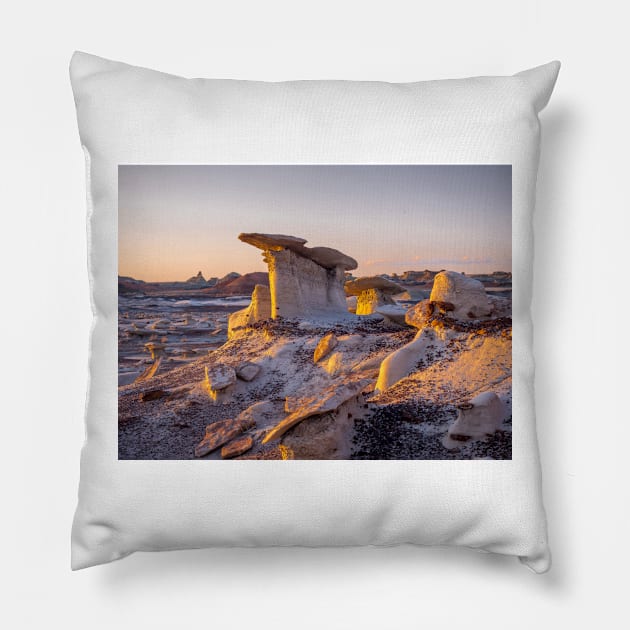 Bisti Badlands Pillow by algill