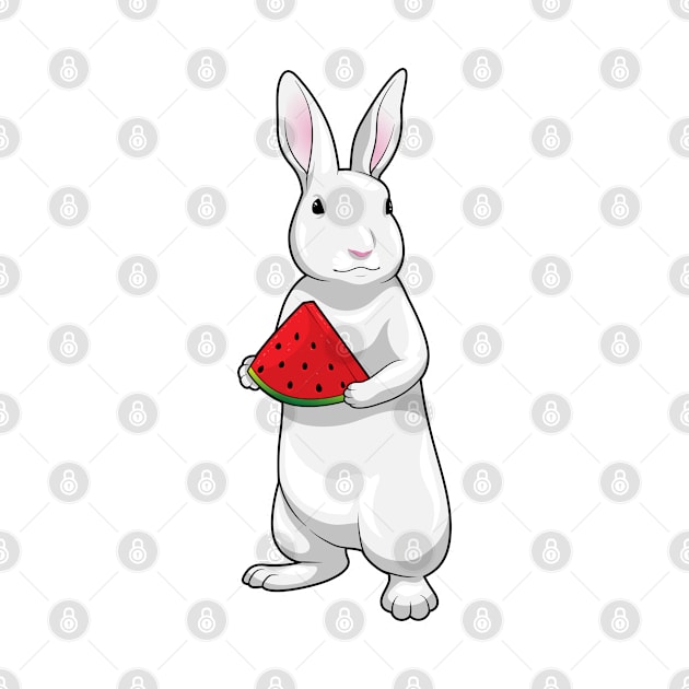 Rabbit Watermelon by Markus Schnabel