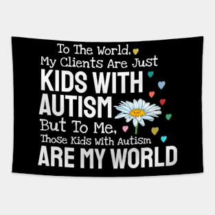 Kids With Autism Are My World Tapestry