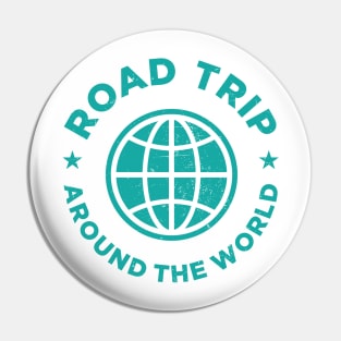 Road trip - Around the world Pin