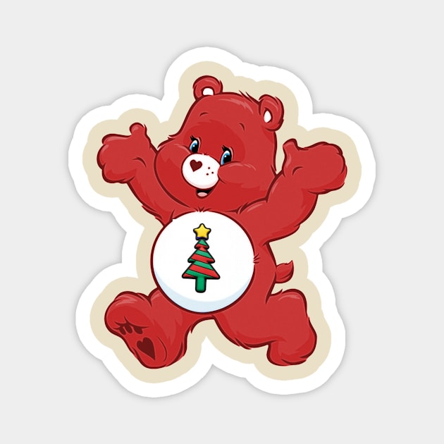 Christmas Bear Magnet by WkDesign