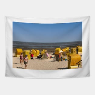 Cuxhaven Beach at Low Tide - North Sea Tapestry