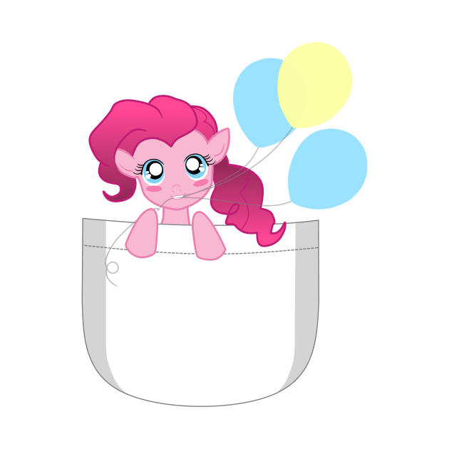 Pocket Pinkie Pie by ChelsieJ22