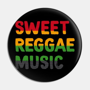 Sweet Reggae Music, Rasta Jamaica Pin