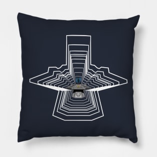 Tardis Console Time Warp Pillow