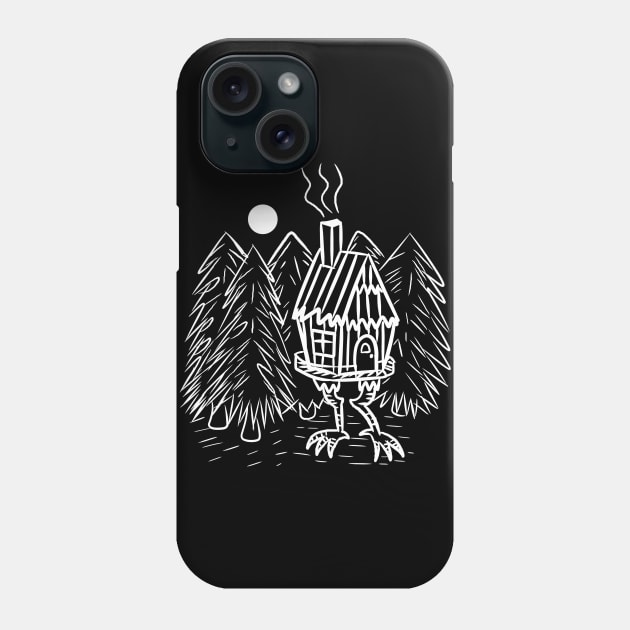 BABA YAGA'S HUT Phone Case by roxiqt