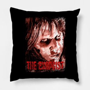 Graphic Art Horror Movie Pillow