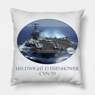 USS Dwight D Eisenhower CVN-70 Pillow