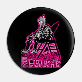 KVLI3N ''INCREDABLE IN GENERAL'' (PINK) Pin