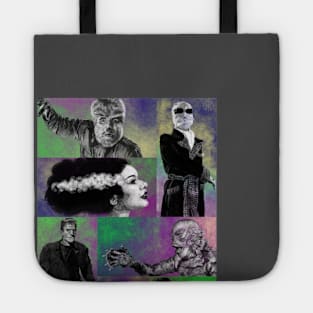 Monster Collage Tote