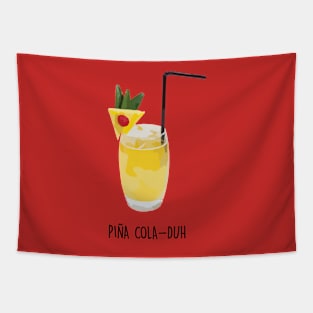 Piña Colada Pineapple Design Tapestry