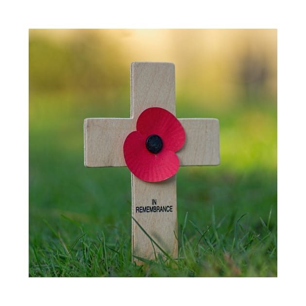 Cross of remembrance by millroadgirl