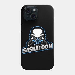 Masked Resilience Saskatoon Skull Logo Phone Case