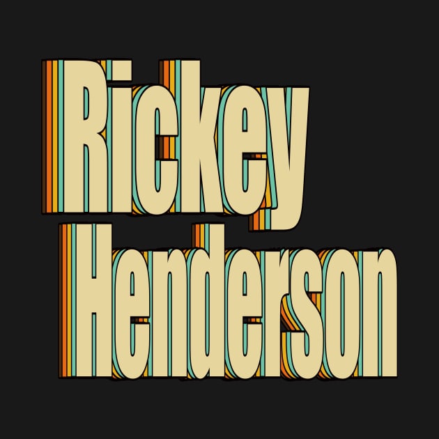 Rickey Henderson by DESKPOP PODCAST