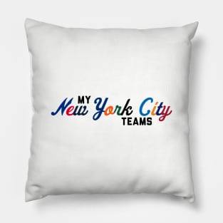 New York City Sports Pillow