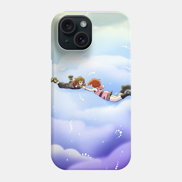 Free Fall Sky Phone Case by SalwaSAlQattan