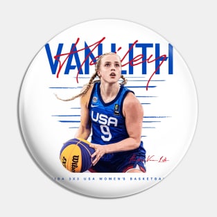 Hailey Van Lith USA Pin