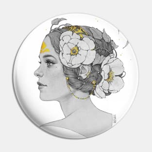 Floral beauty Pin