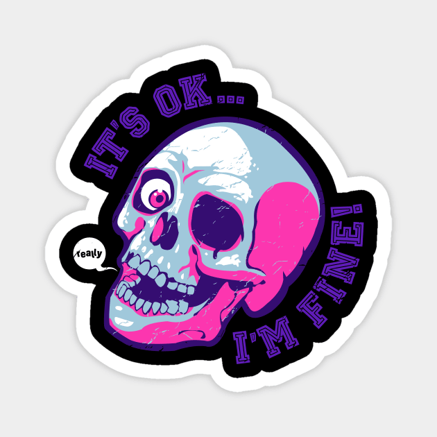 Skull Magnet by dracoimagem