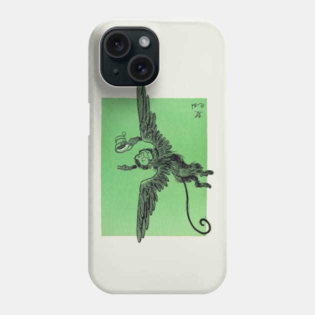 Flying Monkey Phone Case by UndiscoveredWonders