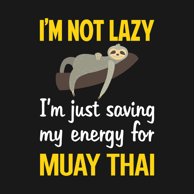 Funny Lazy Muay Thai by relativeshrimp