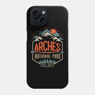 Arches National Park Outdoor Vintage Phone Case