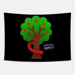 WANT SUM APPLES Tapestry
