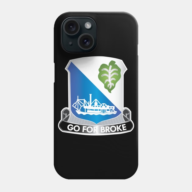 100th Infantry Battalion - DUI wo Txt X 300 Phone Case by twix123844