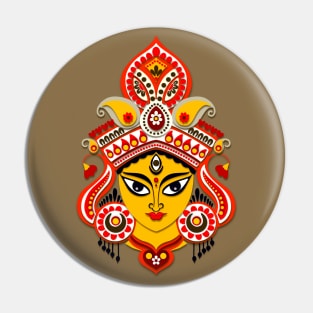 Goddess Durga Pin