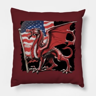 Welsh American, Cymru pride Pillow