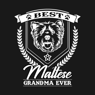 Maltese Grandma T-Shirt