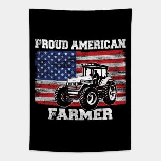 Proud American Farmer Agriculturist Farming Tapestry