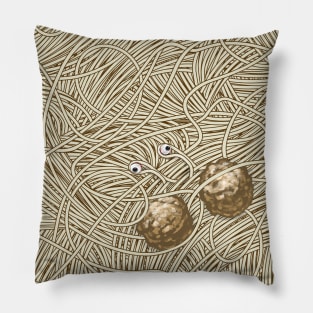 Flying Spaghetti Monster Pillow