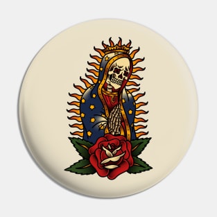 Santa Muerte Pin