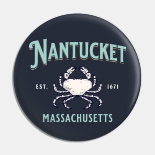 Nantucket Massachusetts Vintage Crab Pin