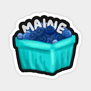 Maine Blueberries Magnet