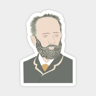 Tchaikovsky - Portrait Magnet