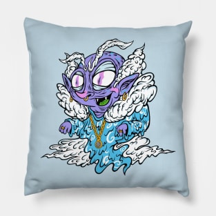 Funky Cloud Wizard Pillow