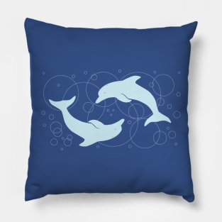 Dolphins Pillow