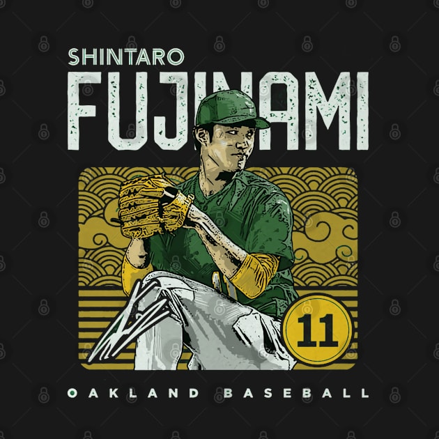 Shintaro Fujinami Oakland Poster by Jesse Gorrell