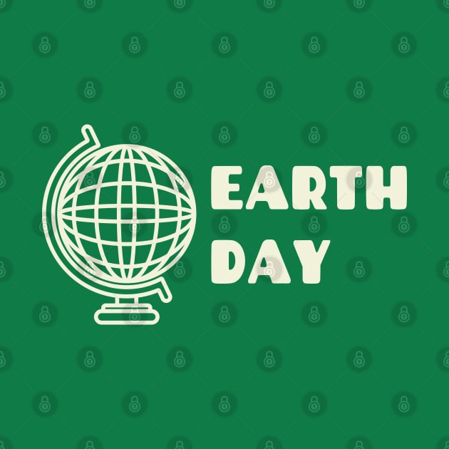 Earth Day White Linear by crissbahari