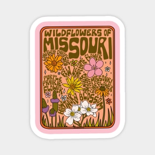 Missouri Wildflowers Magnet