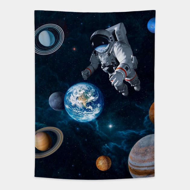 Planet Picking Tapestry by Fanbros_art