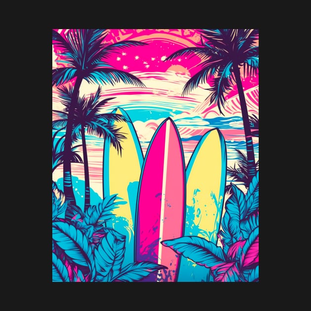 Splendid Surfboard by Marco Massano Art