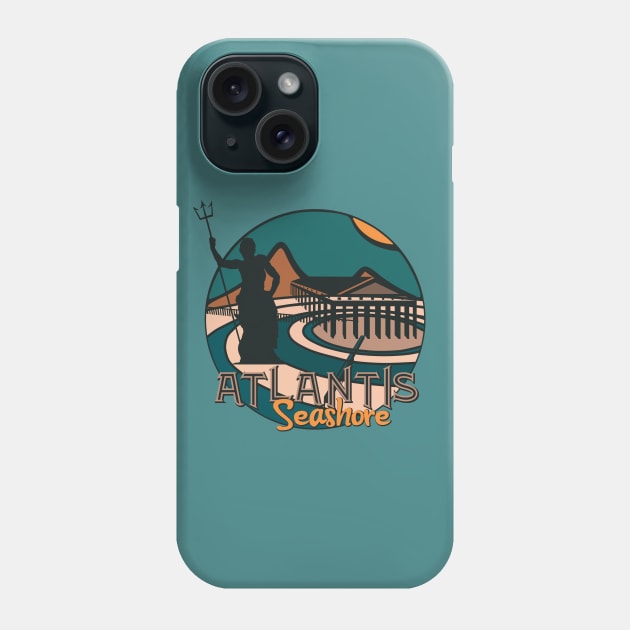 Atlantis Seashore Phone Case by Darío Lafuente